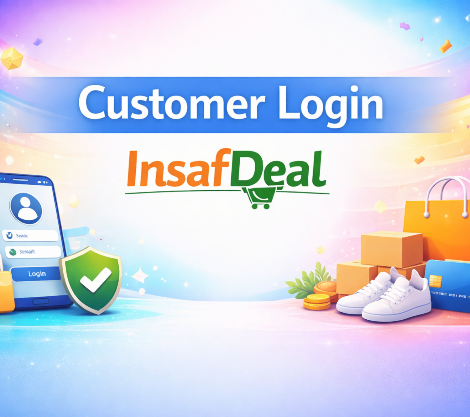 Customer Login page Image